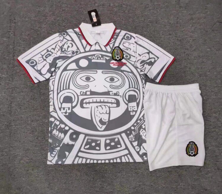 1998 Mexico Retro Jersey #15 Hernandez Home/Away Kit Set detail 10