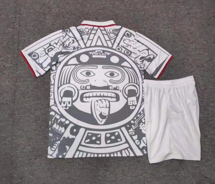 1998 Mexico Retro Jersey #15 Hernandez Home/Away Kit Set detail 11