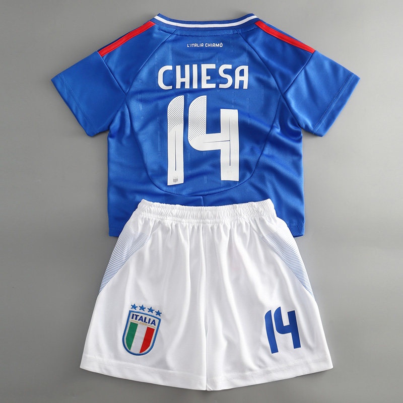 Italy Football Jersey Set - Youth Short-Sleeve Training Kit detail 3