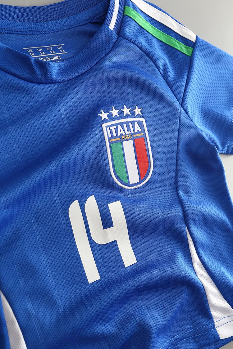 Italy Football Jersey Set - Youth Short-Sleeve Training Kit detail 11