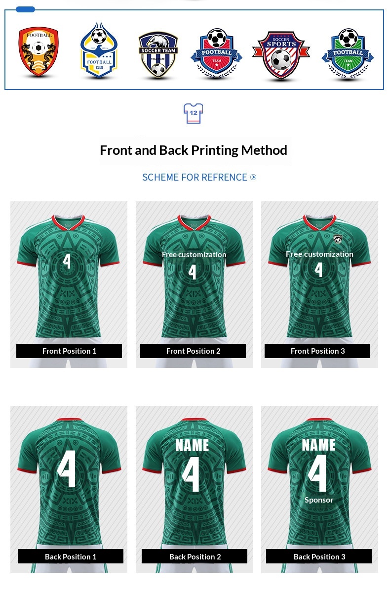 Mexico National Team 2026 Home & Away Jersey Kit detail 10