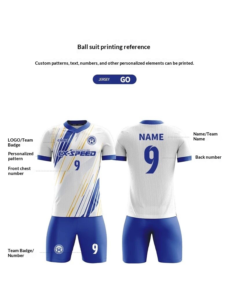 Tottenham Man City AC Dortmund Football Jersey Kit Custom Printing detail 5