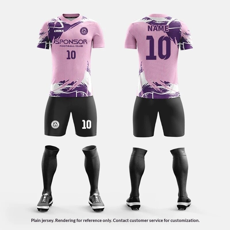 Tottenham Man City AC Dortmund Football Jersey Kit Custom Printing detail 10