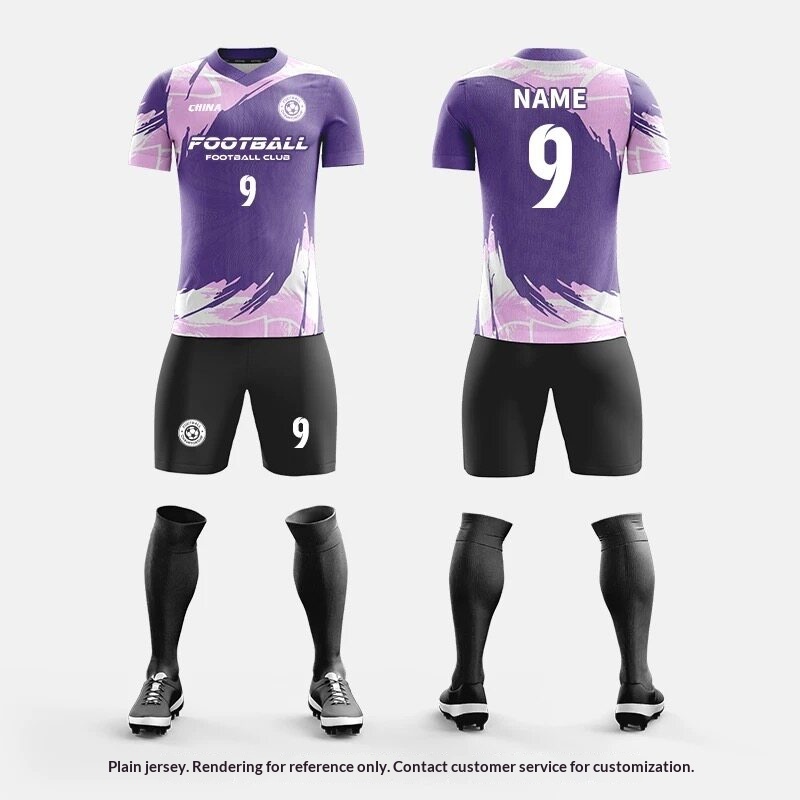 Tottenham Man City AC Dortmund Football Jersey Kit Custom Printing detail 14