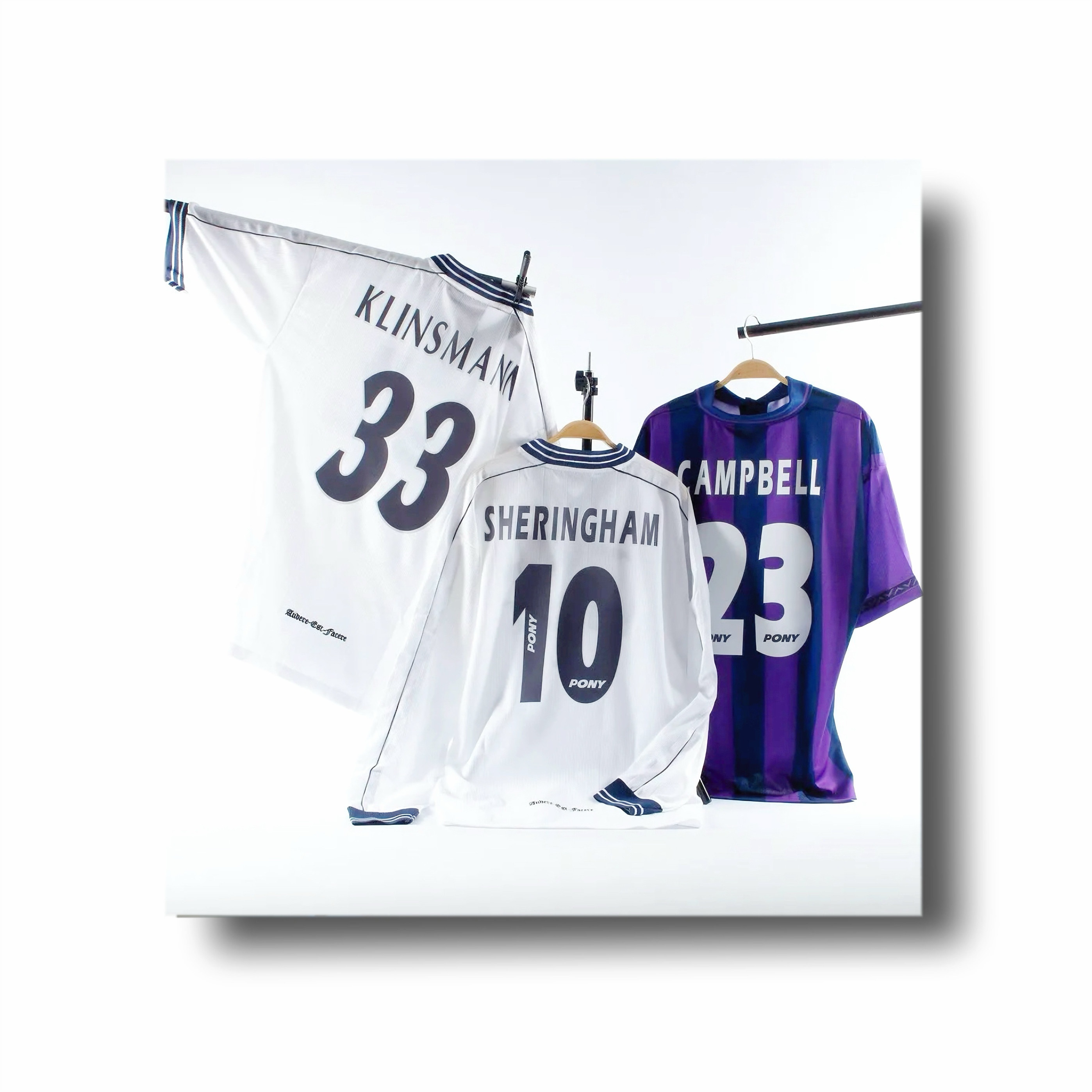 Tottenham Hotspur Retro Football Jersey detail 3