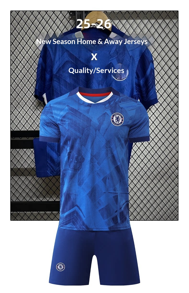 Chelsea FC 25/26 Palmer & Enzo Premier League Training Jersey & Shorts Set - Youth detail 1
