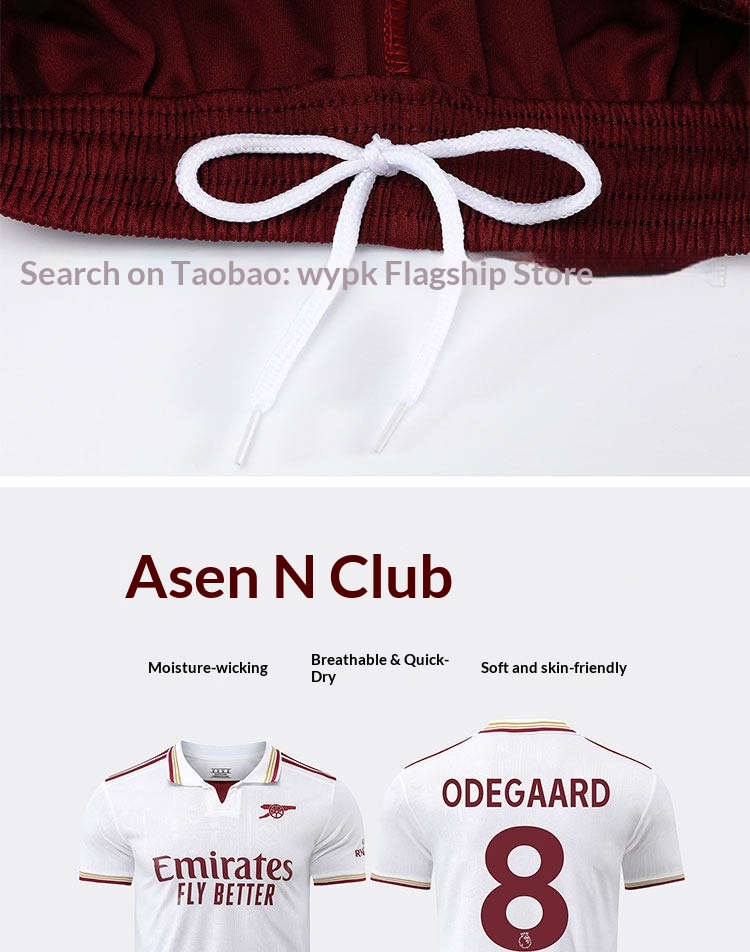 Arsenal 25/26 Third Kit Szoboszlai Jersey Set - Men's & Youth Training Shirt detail 8