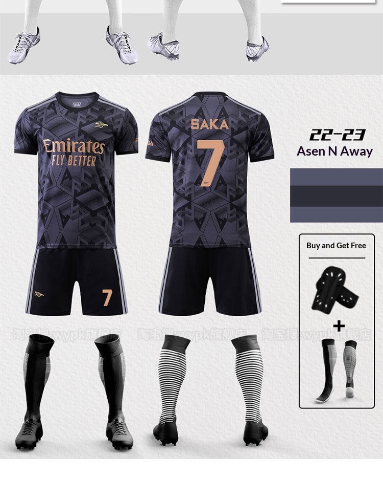 Arsenal 25/26 Third Kit Szoboszlai Jersey Set - Men's & Youth Training Shirt detail 11