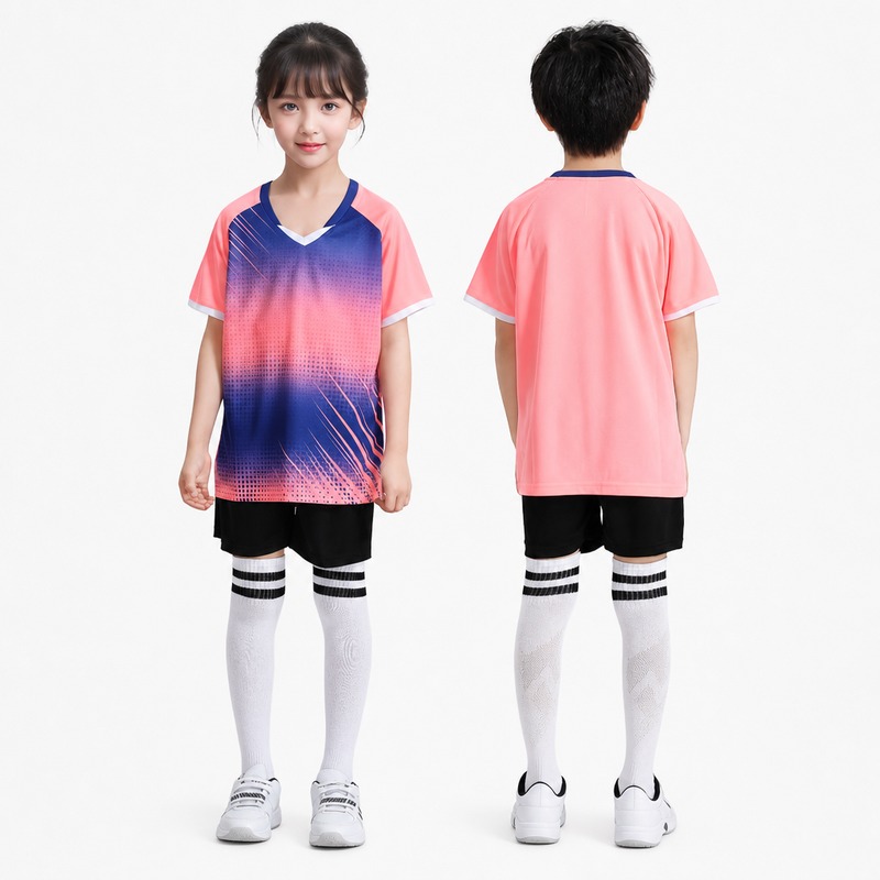飚剑运动儿童足球服套装夏季透气速干训练服